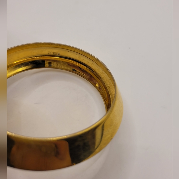 J. Crew Gold Tone Bangle Set Of 3 - Picture 5 of 6
